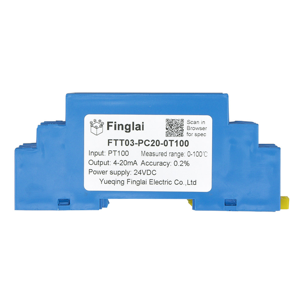 FTT03 4-20mA output PT100 temperature transmitter module SBWZ temperature amplifier templifier