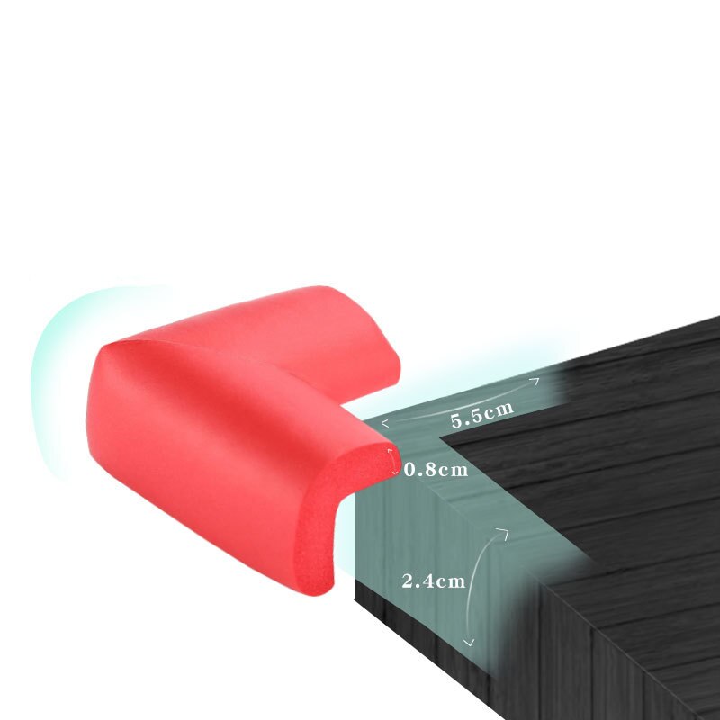 4Pcs Foam Baby Safety Corner Table Protector Soft Edge Corner Guards Child Safety Security Safe Proof Cushion Guards Protection