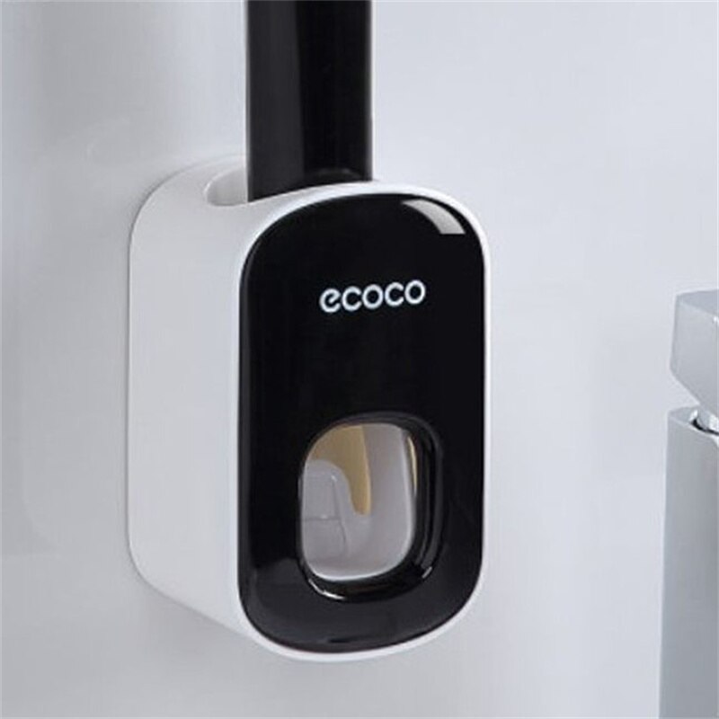 Multifunctional Automatic Dispenser Toothpaste Free Punching Wall Hanging Toothpaste Press Waterproof Squeezer For Bathroom: color 2