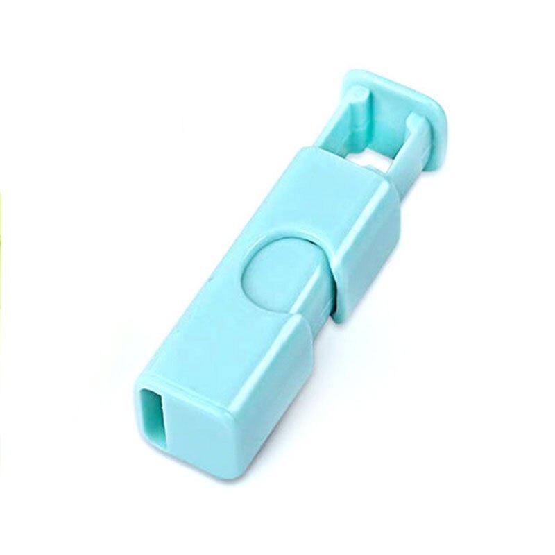 1/3Pc pinzas de cierre de tentempié para los paquetes de sellador de bolsas alimentación conservar la frescura de almacenamiento de alimentos bolsa Clips accesorios de cocina: Blue 1pcs