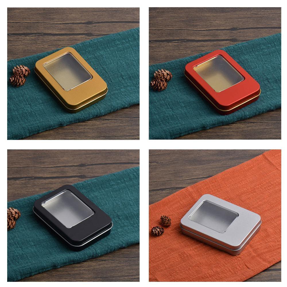 U Disk Verpakking Usb Flash Box Ring Sieraden Houten Opslag Verpakking Opslag Kaart Tin Blik Box Geheugen m1O9