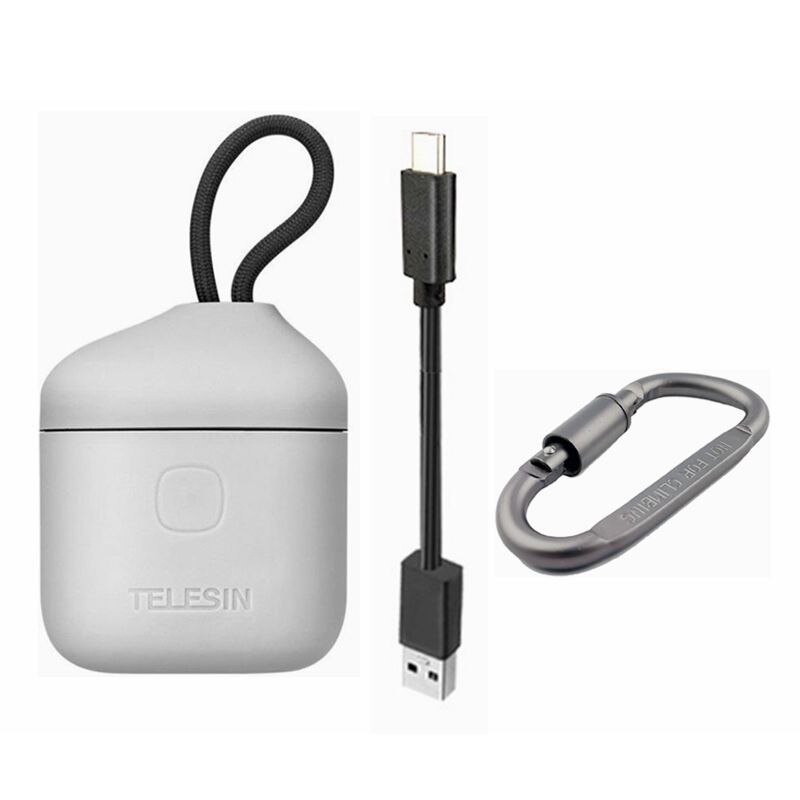 USB 3.0 TF lire et écrire chargeur batterie charge Sorage Case Case + Hero 5 6 7 8 Li-ion batterie pour GoPro Hero 8 Hero 7 6 5 noir: A Package