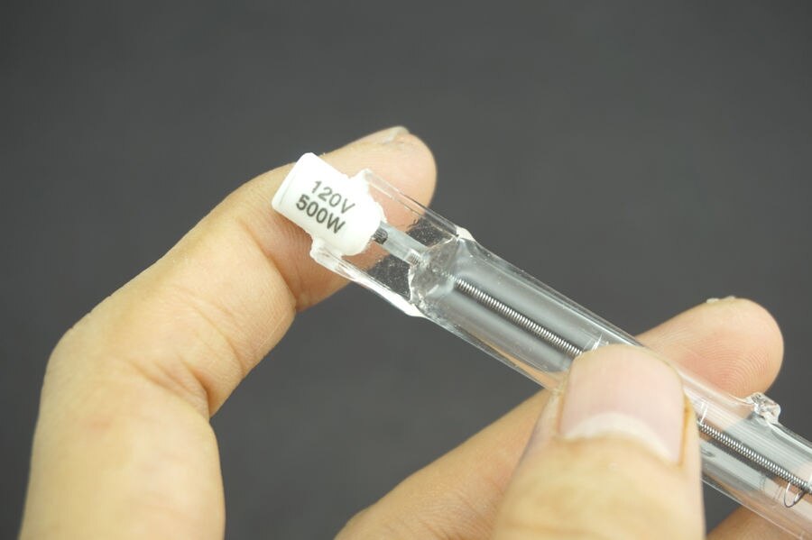 1-10 Uds R7S T3 J118 500W 110V-130V luz de seguridad lámpara de bombilla halógena