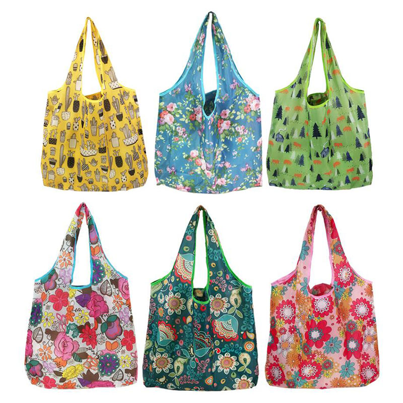 Sacs de courses réutilisables pliables, grande taille, fourre-tout pour femmes, sacs d'épicerie en tissu lavable et robuste, sacs écologiques