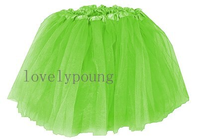 Goedkope tutu rok, meisjes rok in promotionele prijs, meisjes petticoat: green color