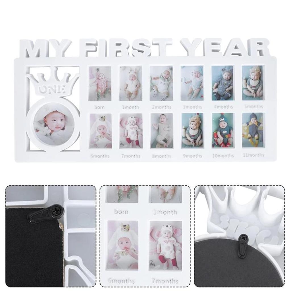 Photo Frame Kid DIY 0-12 Month Commemorate Pictures Souvenirs Newborn