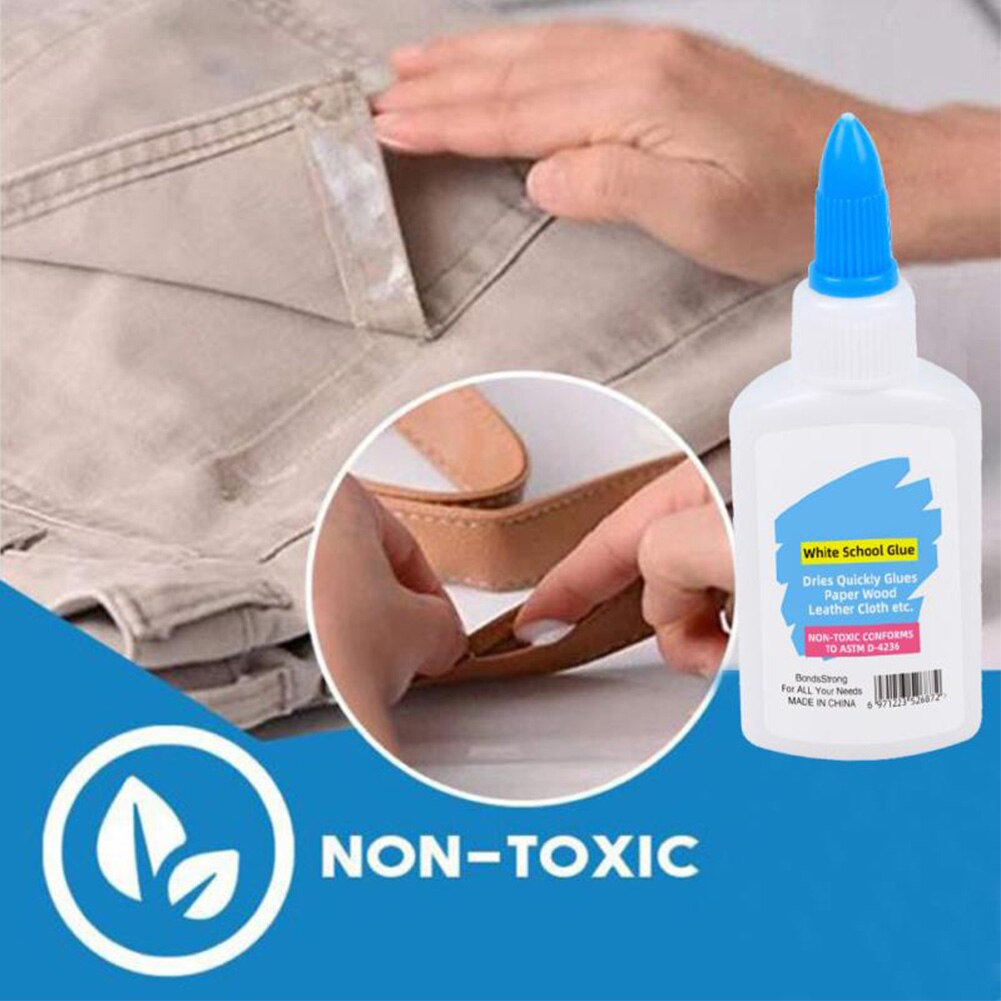 Universal Sew Glue Adhesive All Fabric Bonding Multipurpose Patches Badges For Clothes Ultra-stick Repair Quick Drying Liquid