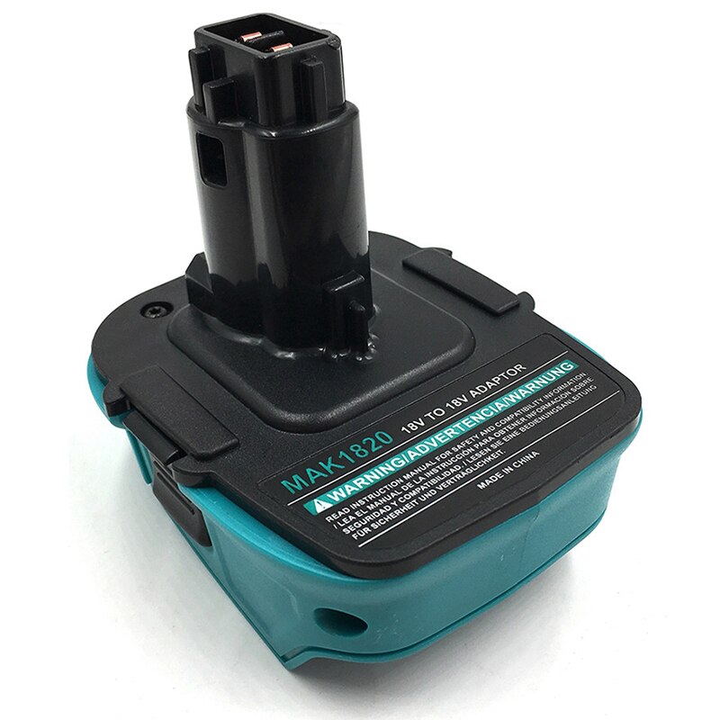 Mak 1820 adapter omformer til makita 18v li-ion batteri  bl1830 bl1860 til dewalt  dc9096 ni- cd ni-mh batteriverktøy: misligholde tittel