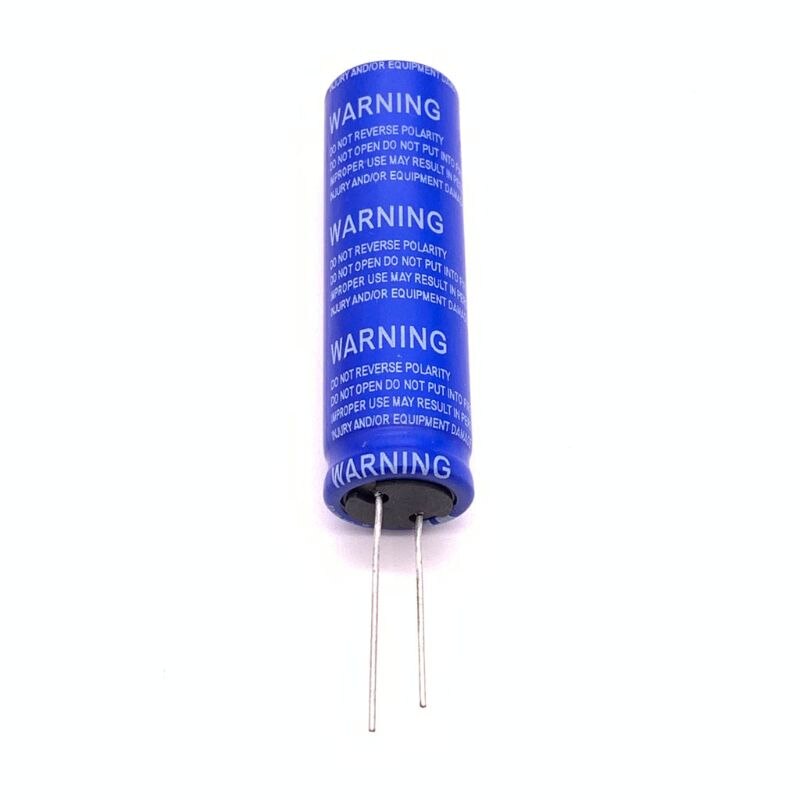 Super Farad Capacitor 2.7V 100F 18 x 60mm Low ESR High Frequency Ultracapacitor for Car Speaker Battery U1JE