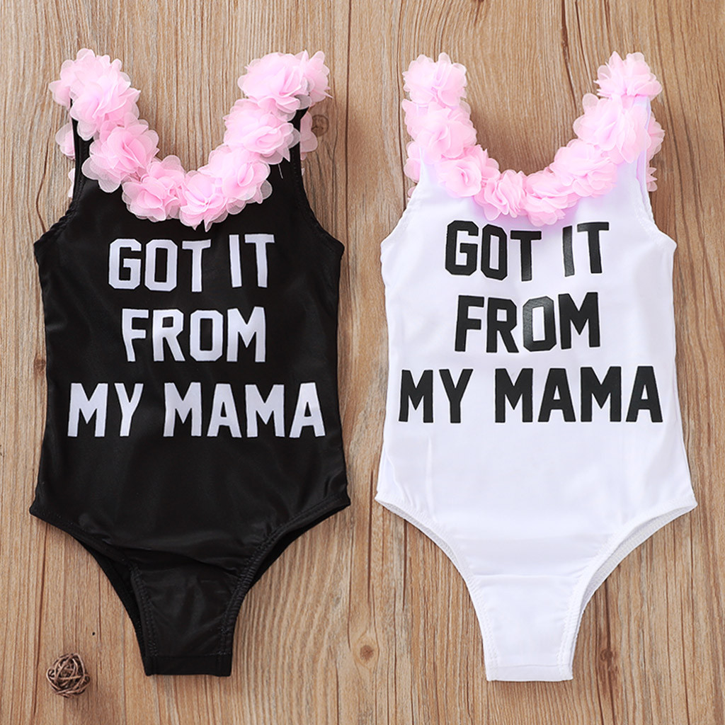 Baby Girl Bodysuit Bikini Toddler Infant Baby Girls Flower Bikini Swimwear Swimsuit Bathing Suit Beachwear Swimming Bikini
