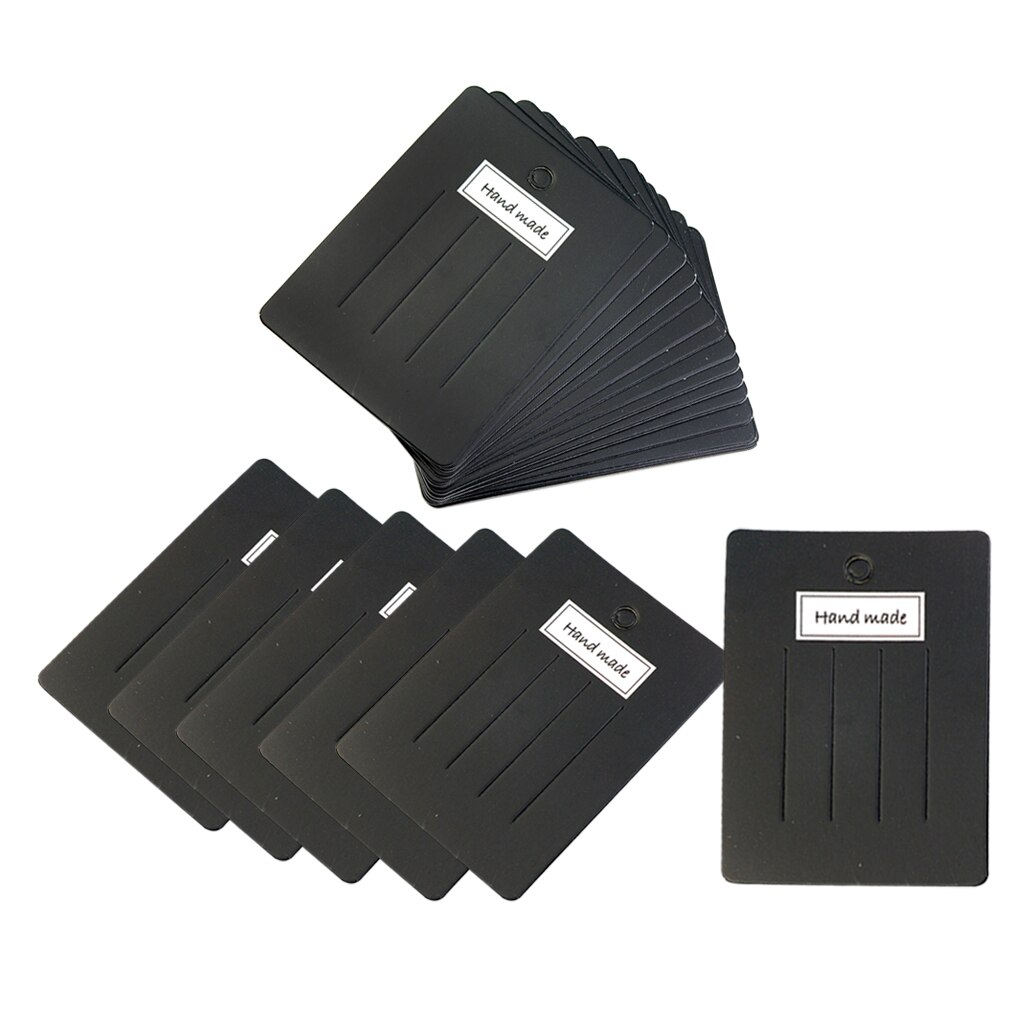 20 unidades de tarjetas para exhibir joyas, tarjetas, pasador, moño para el pelo, tarjetas y tarjetas