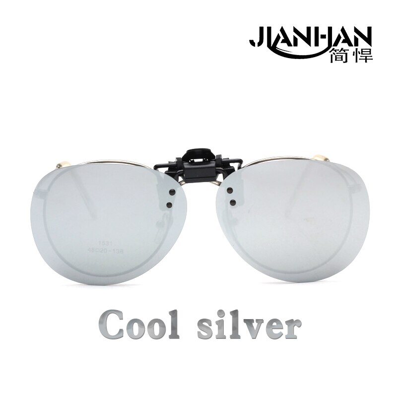 JIANHAN outdoor fishing glasses lure sea fishing driving driving myopia special clip glasses polarized light sun night vision an