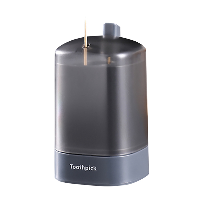 Automatic Toothpick Holder Table Toothpick Container Wheat Straw Household Table Toothpick Storage Box Toothpick Dispenser