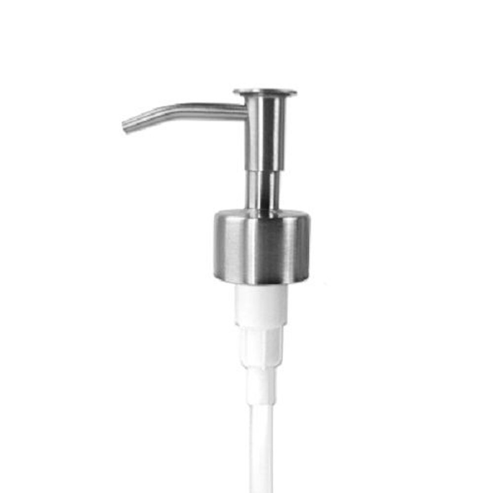 high Stainless Steel Soap Pump WC Bathroom Liquid Lotion Dispenser Toilet Hand Wash Replacement Jar Tube 6 patterns to choos: C
