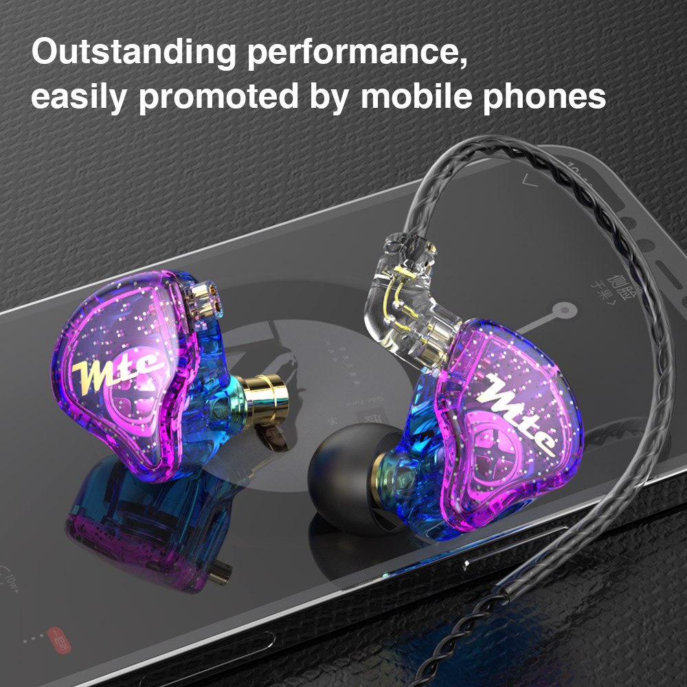 TRN-auriculares intrauditivos dinámicos MTE, dispositivo de audio HiFI con Monitor de bajos, EDX PRO ZES, EDS, TA1, M10, MT1 PRO