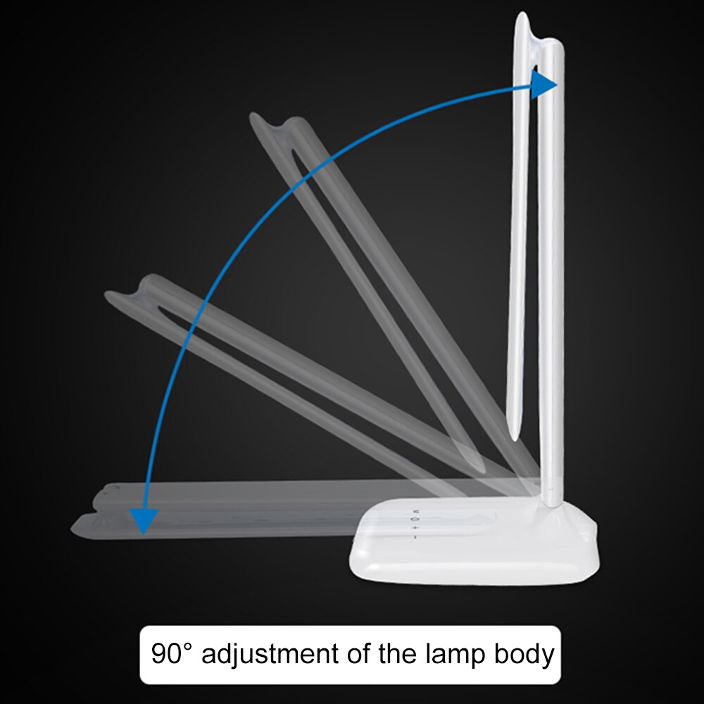Bordlampe førte øjenbeskyttelseslys smart hjem sammenklappelig natlys touch bordlampe 36v lys til undersøgelse