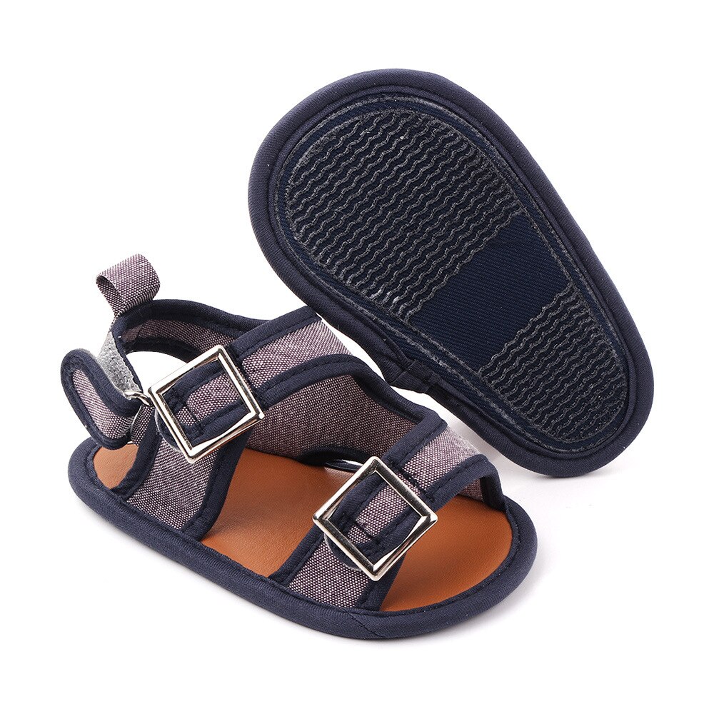 Pasgeboren Baby Sandalet Voor Jongen Zomer Schoenen Peuter No-Slip Sandalen Baby Slippers Meisjes Flats Douche Canvas Pop schoenen