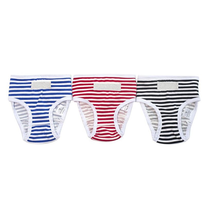 Hond Strepen Fysiologische Broek voor Vrouwelijke Honden Huisdieren Menstruatie Shorts Broek Huisdier