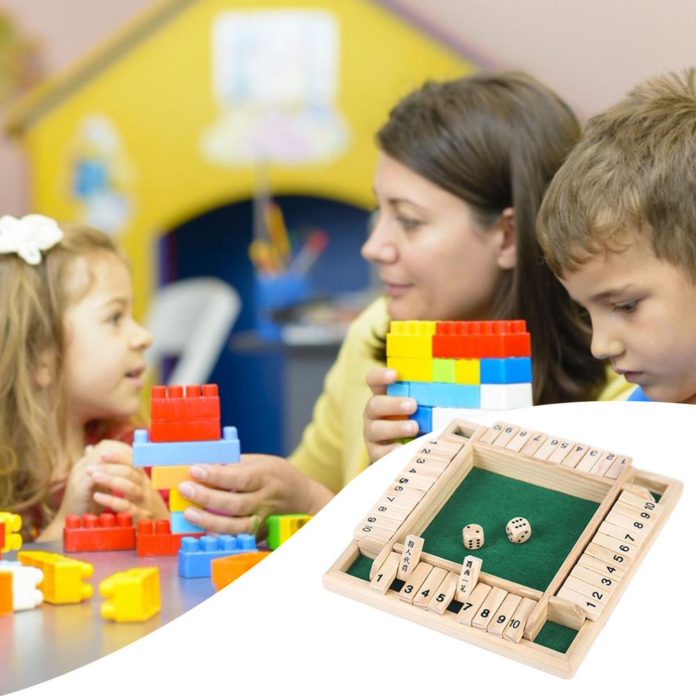 Bordspel Educatief Interessante Speelgoed Dobbelstenen Spel Bordspel Educatief Interessante Speelgoed Dice Game Digitale Flop Speelgoed