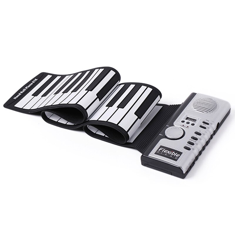 61 touches retrousser Piano Flexible Portable pliable clavier souple Piano électronique