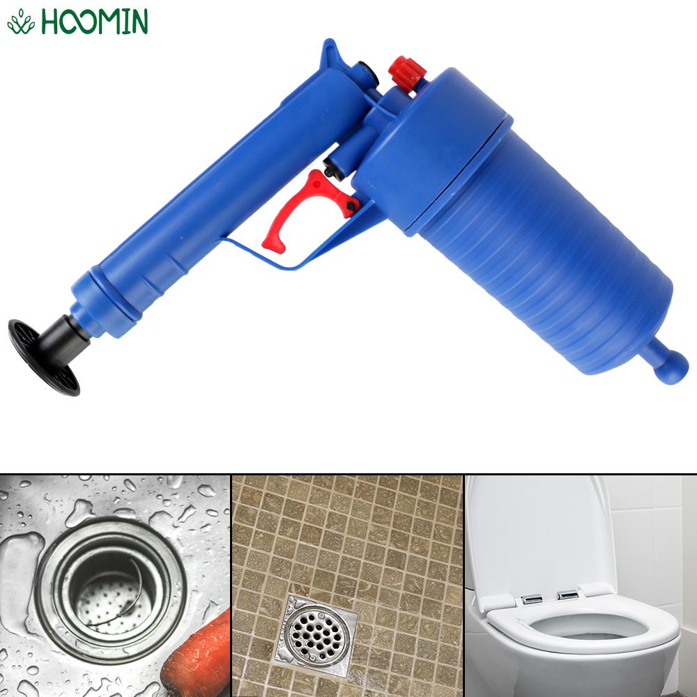 Manual Sewer Sinks Basin Air Pump Pressure Unblocker Pipeline Clogged Remover Dredge Pipe Pipe Plunger Drain Cleaner
