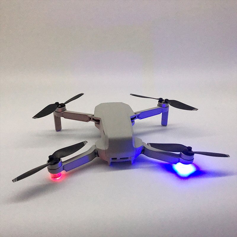 2 Stuks Flash Led Verlichting Night Flight Zoeklicht Zaklamp Anti Verloren Zoeklicht Voor Dji Mavic Mini Air 2 Drone Accessoires