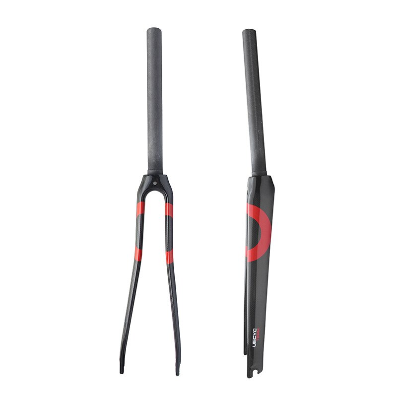 Road Bicycle Fork Full Carbon Fiber Front Fork 700C V Brake 410g Ultralight ROAD BIKE Fork Part