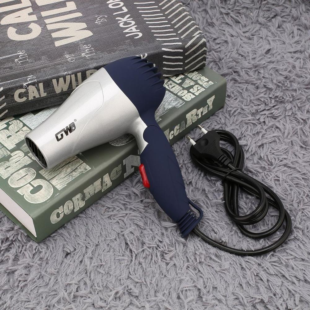 Mini portátil dobrável lidar com compacto 1500 w secador de cabelo secador vento quente baixo ruído longa vida para viagens ao ar livre