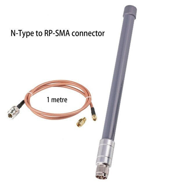 8dBi Helium Hotspot Miner HNT LoRa 915MHz 868Mhz Antenna Outdoor Waterproof Fiberglass Antenna Aerial Kit 32cm 42cm 55cm: 42cm Antenna Kit