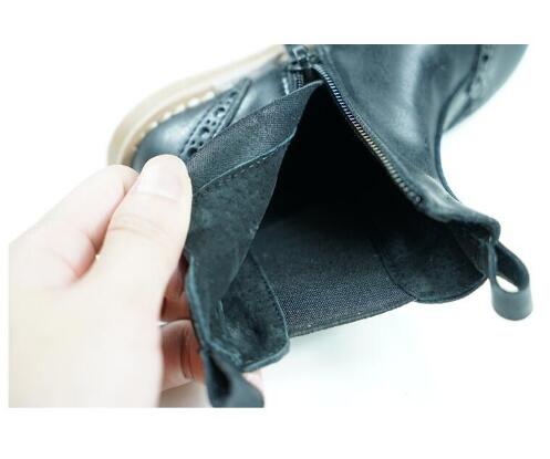 cuir véritable rétro décontracté enfants botte Chelsea chaussons pour 1-6 ans enfants garçons filles Western bottes de pluie