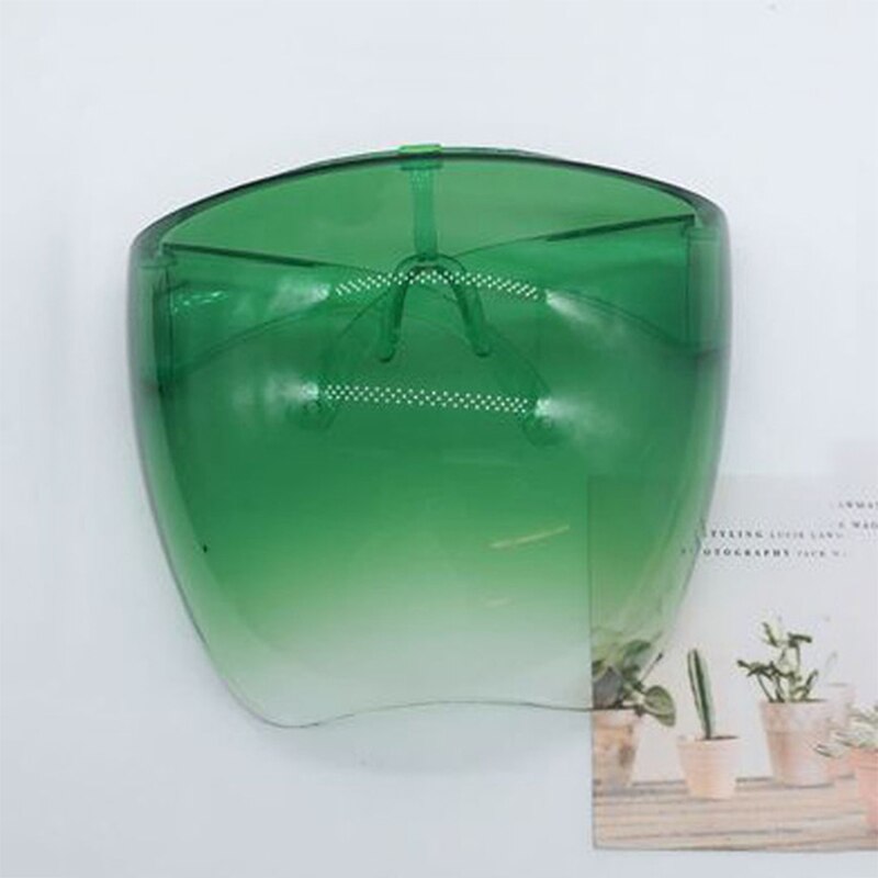 Colorful Full Face Shield Unisex Oversized Eye Shield Visor Sunglasses Face Cover Guard Protector Anti-spray Mask Kitchen Tools: 06