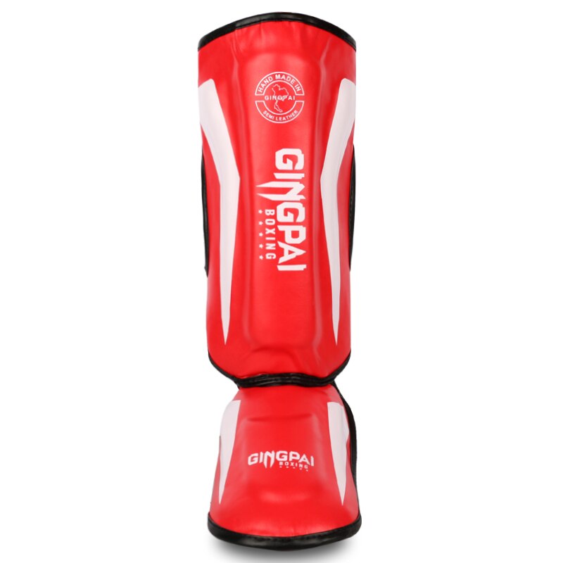 Espinilleras de boxeo para hombres y mujeres, equipo de Kickboxing, protectores de kárate, Sanda, Muay Thai, 1 par