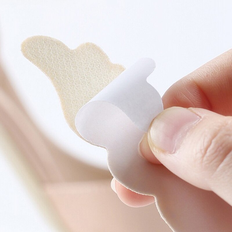 Women Relieve Heel Pressure Shoe Pads 3mm/6mm Thick Soft Sponge Heels Insert Self-adhesion Foot Pad Cushion Insoles Pain Relieve