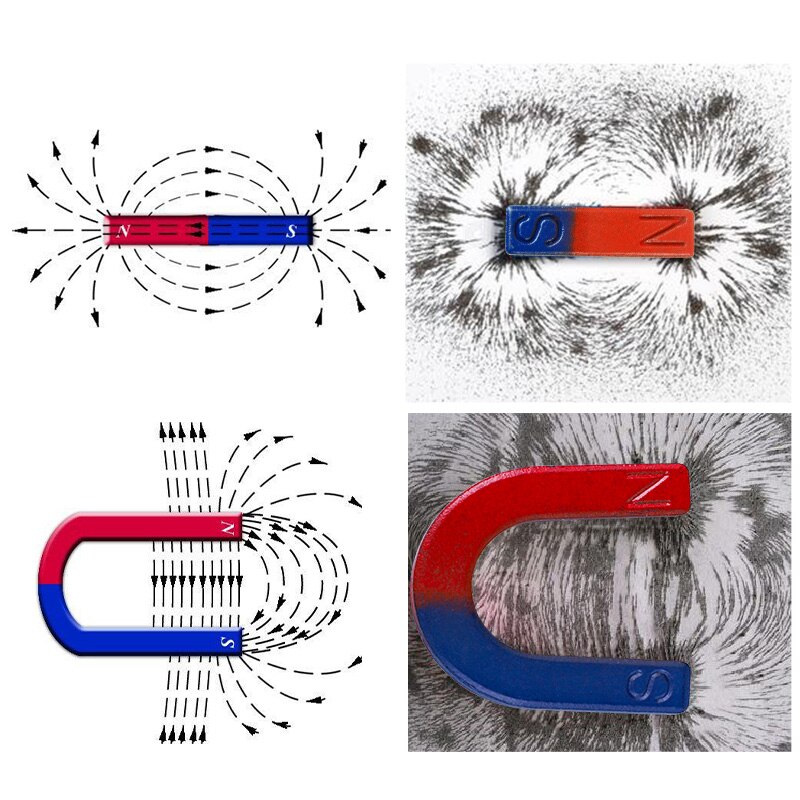 A Complete Set of Teaching Aids for Physical Science Small Experiment Magnetic Levitation Strip Magnet Compass Magnet