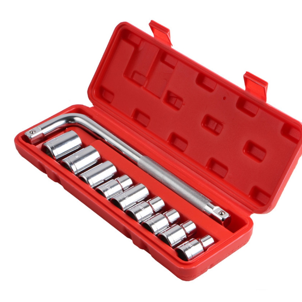 Hand Tool Sets Auto Reparatie Dopsleutel Sleutel Ratchet Wrenchs Schroevendraaier Sleutel Set Gereedschap Garage Gereedschap Voor Thuis Momentsleutel