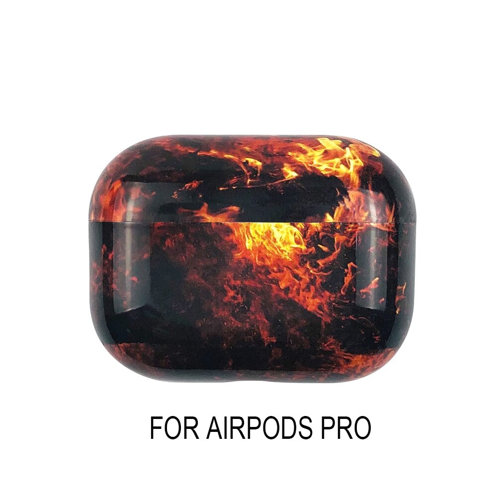 Case For Apple AirPods Pro 2 1 Earphone Couple Marble Pattern Hard PC Earphones Box Case For AirPods Pro 2 1 Cover Funda