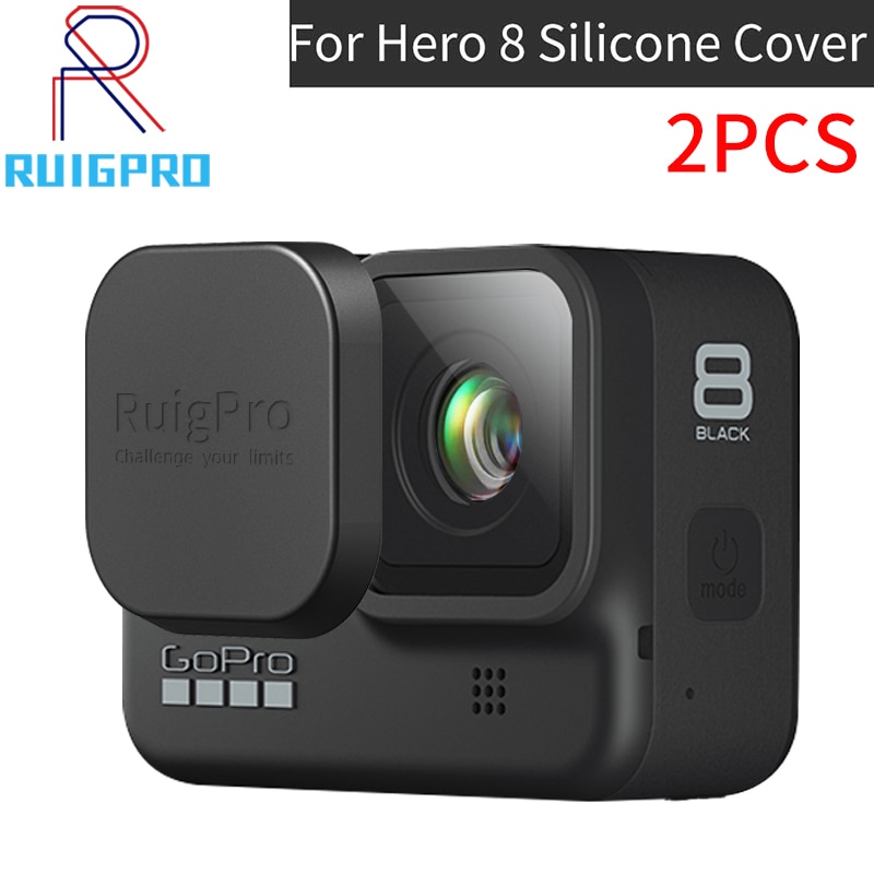 Til gopro hero 8 hero 8 sort objektivdæksel beskyttelsesetui til sport action kameraer go pro hero 8 tilbehør