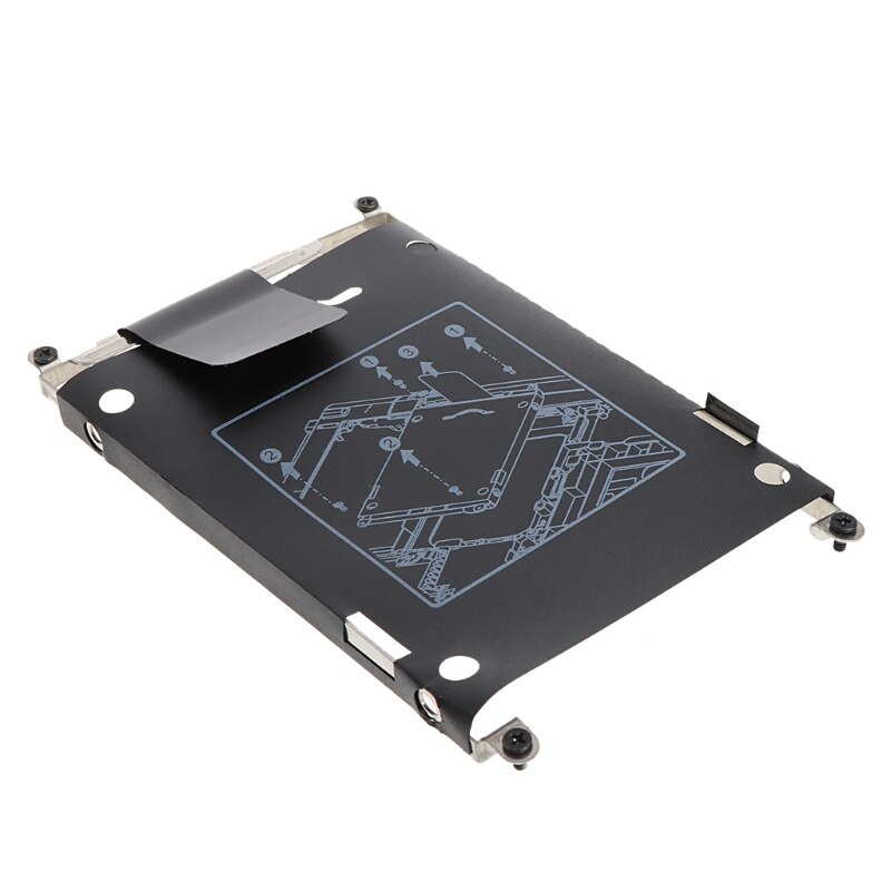 Suporte de bandeja para disco rígido hdd com parafusos, para hp elitebook 820 720 725 g1 g2