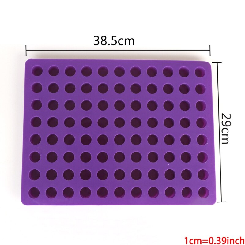 88 Holes Silicone Ice Mold DIY Small Round Shape Ice Mold Fruit Ice Cre GXMA