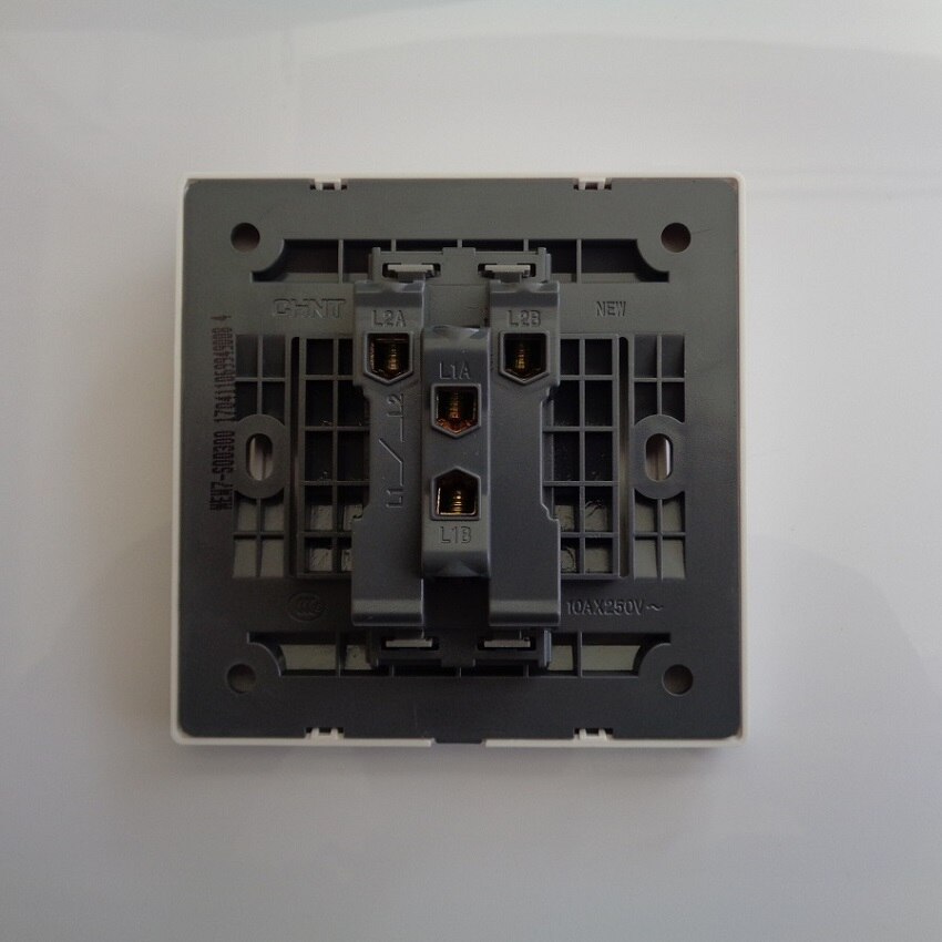 CHINT Socket Switch Double Open 10A 250V