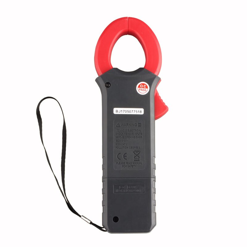 SZBJ BM528A Handheld Digital Clamp Meter Multimeter 20A- 600A Resistor Ammeter Automatic Power Off Buzzer