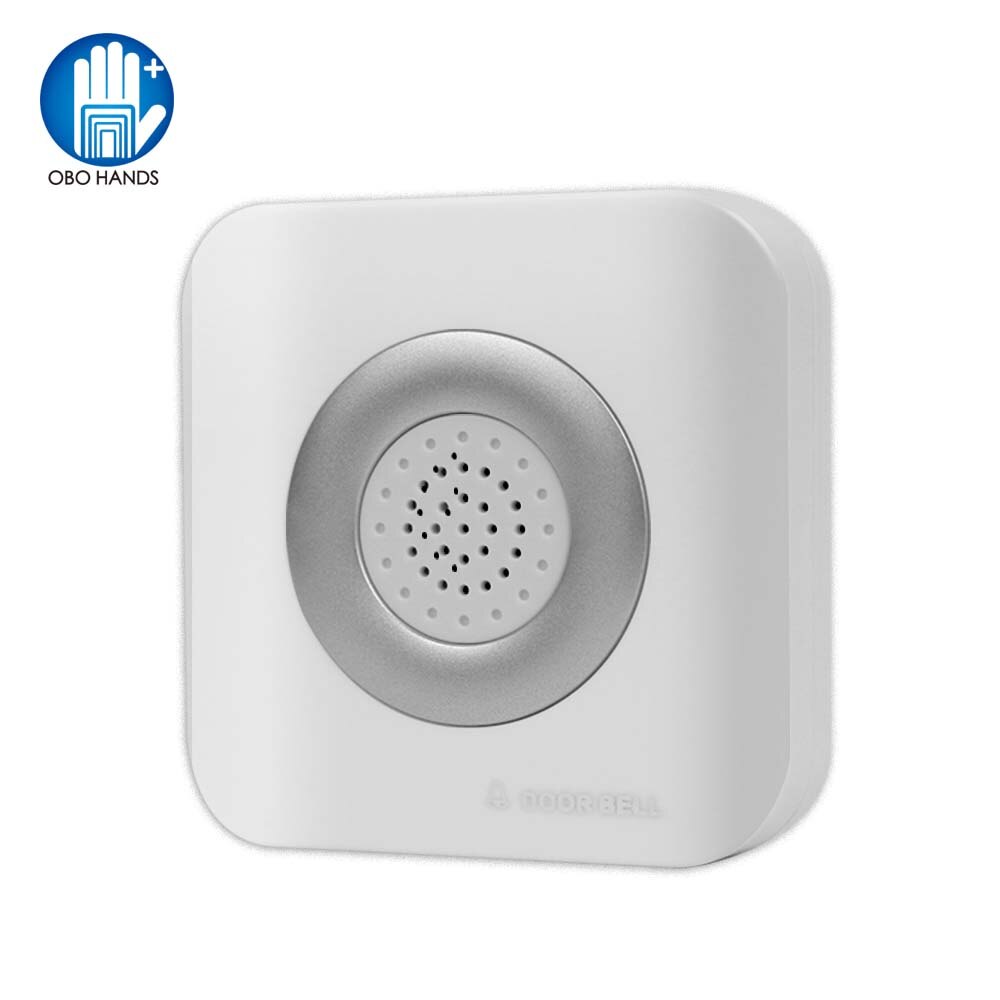 Wired Door Bell Access Control Accessories DC 12V with 4 Wires Ding Dong Sound Plastic Waterproof Fireproof for Door Lock System