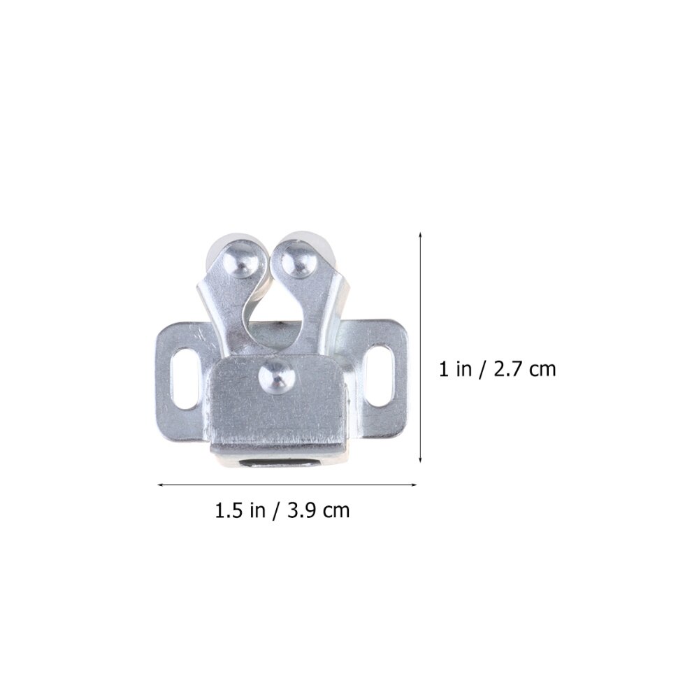 20Pcs Catch Door Toggle Clip Closet Catch Catcher Door Latches Door Beads White