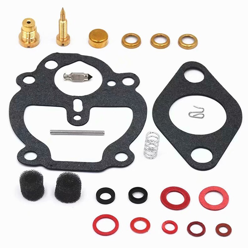 Carbman Carburetor Rebuild Kit for Chalmers B C CA D10 D12 WD45 WF 190 190XT Carburetor Kit W/Zenith Carb: Default Title