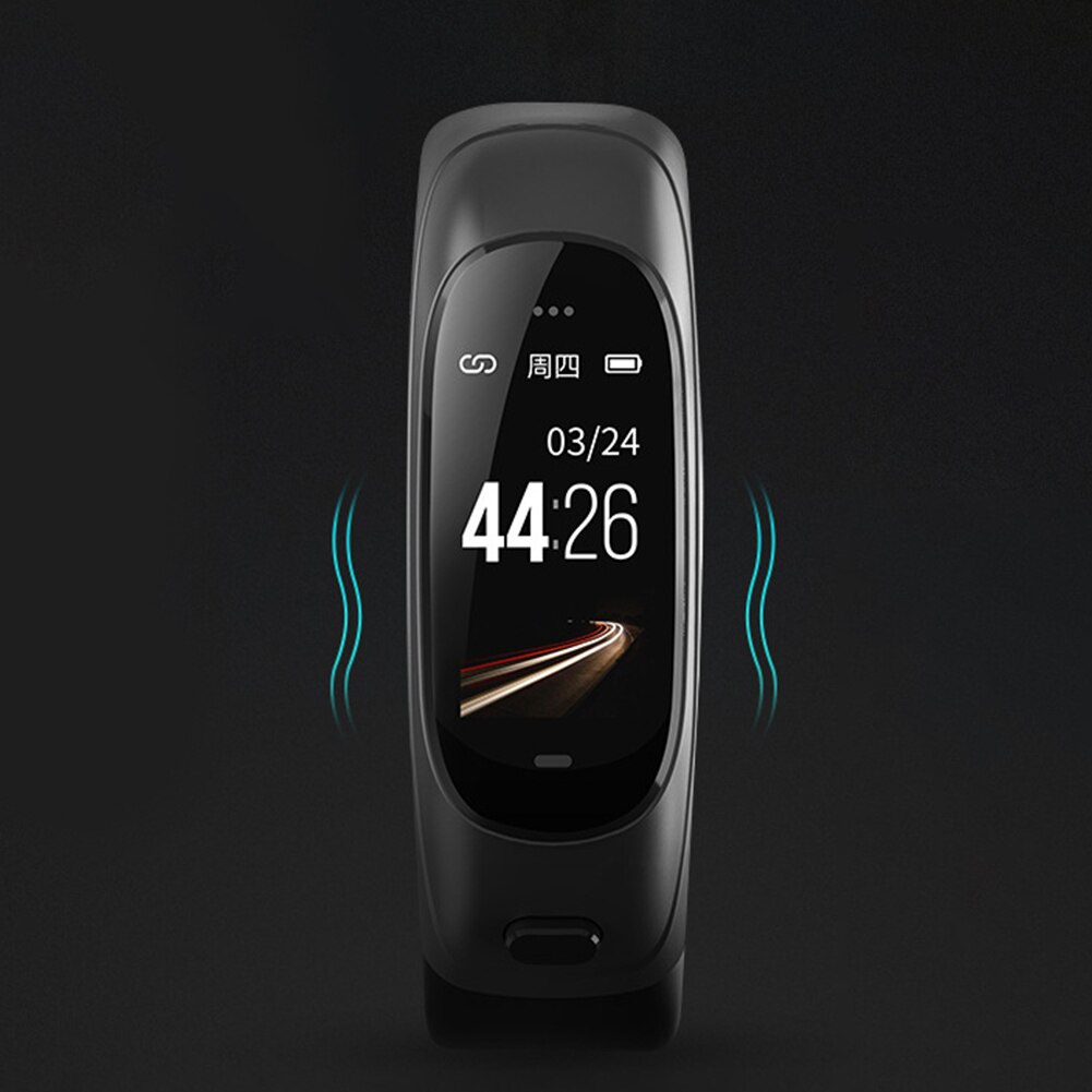 Smart Bracelet V08Pro Real-time Heart Rate Monitor Waterproof Fitness Band Pedometer Call Reminder Activity Tracker Sport