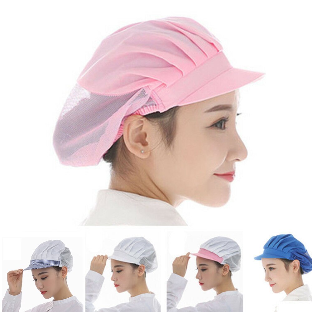 Bread Cafe Dustprooof Kitchen Restaurant Chef Hat Elastic Baker Work Wear Adjustable Factory Accessories Catering Workshop Cook