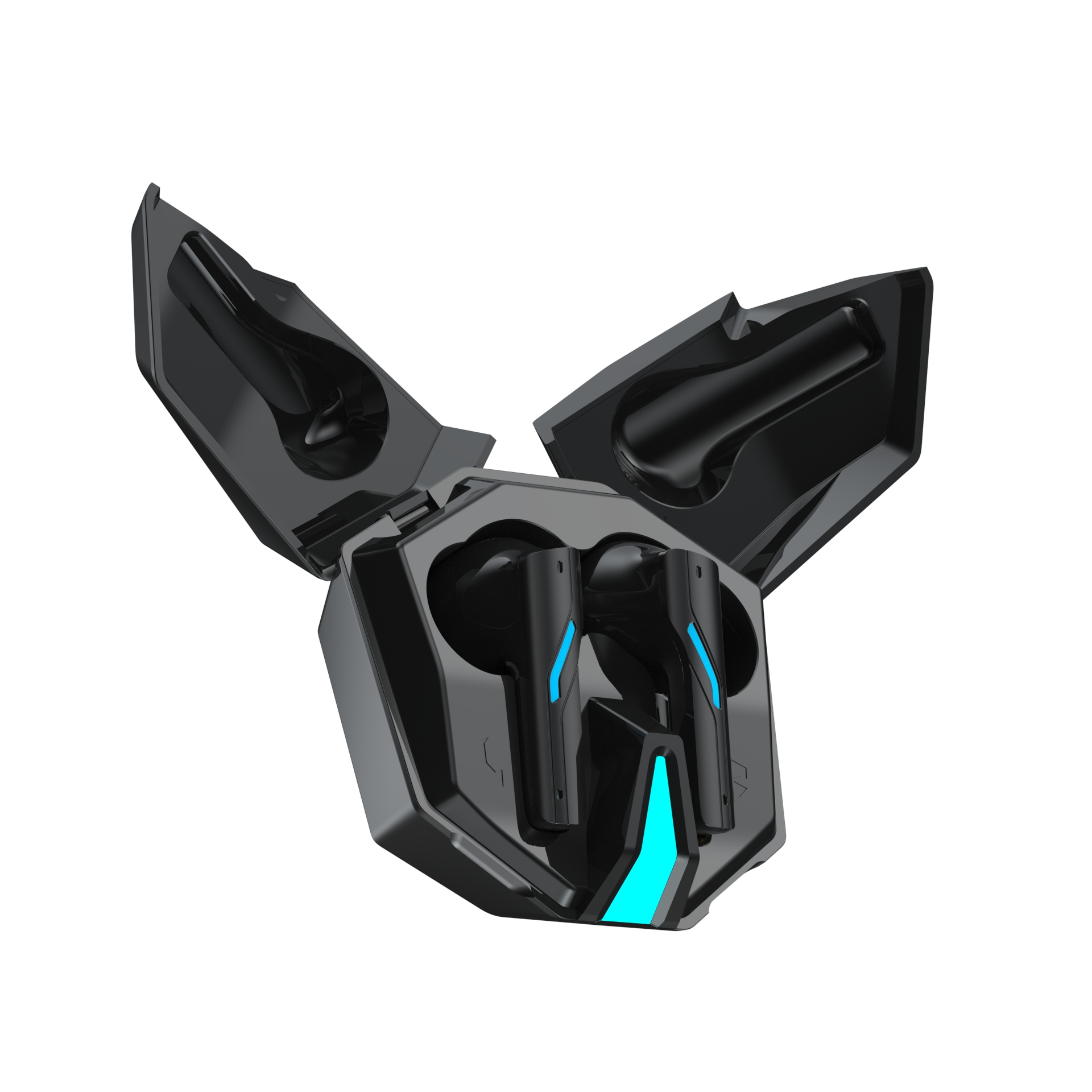 ANC noise cancelling gaming wireless earphones, dedicated to gaming, with seamless latency, for gaming: Default Title