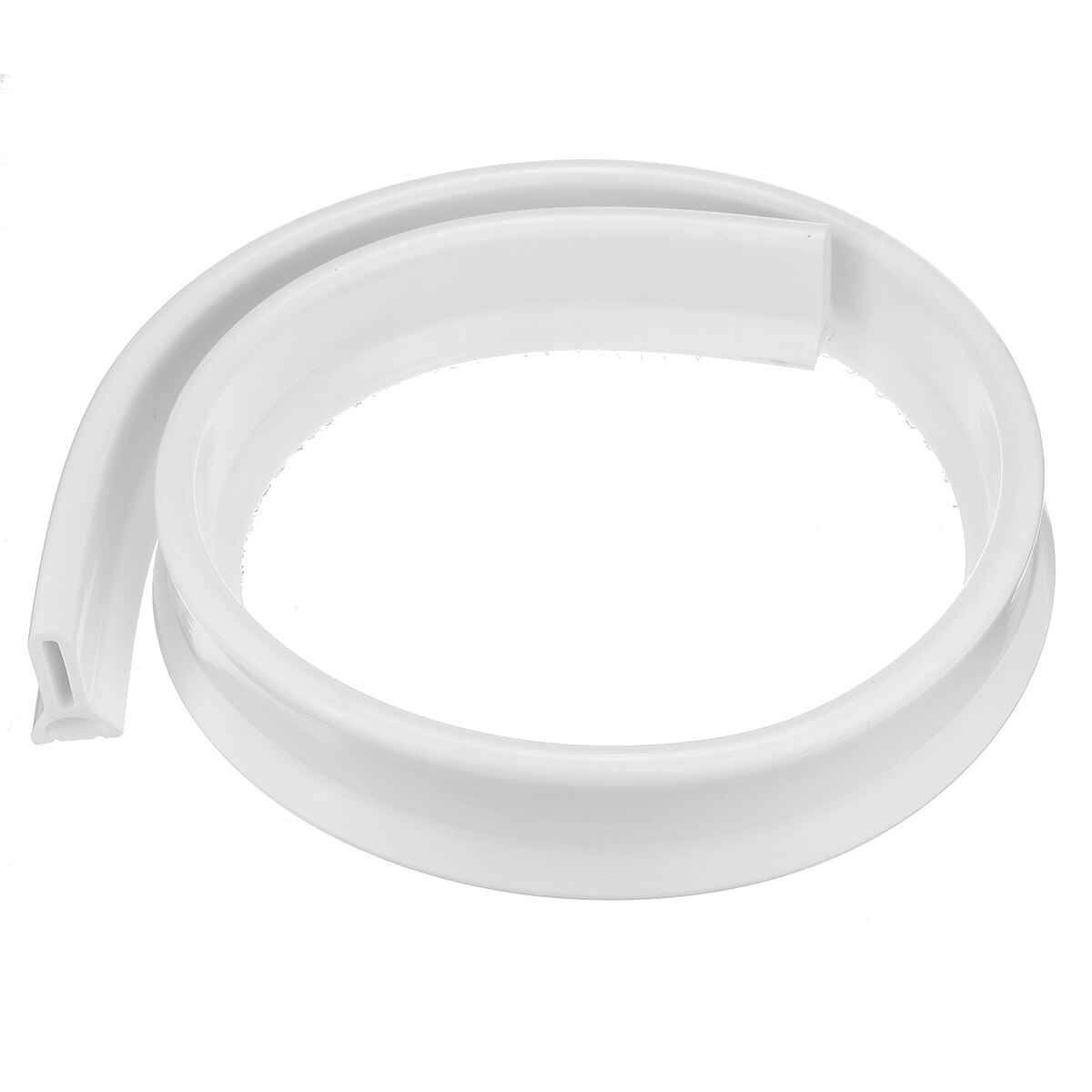 50 mm height Bathroom Water Stopper Water Partition Dry&Wet Separation Flood Barrier Rubber Dam Silicon Water Blocker Don't Slip: White / 50cm