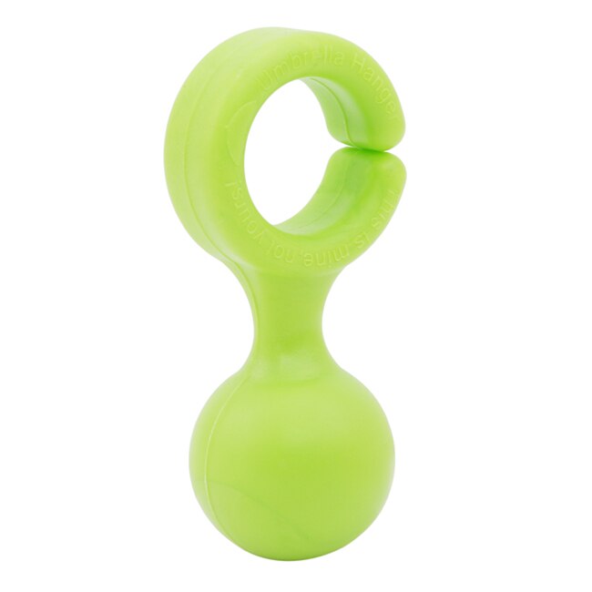 Mini colgador de paraguas, práctico soporte de plástico, bonito, se cuelga fácilmente: green