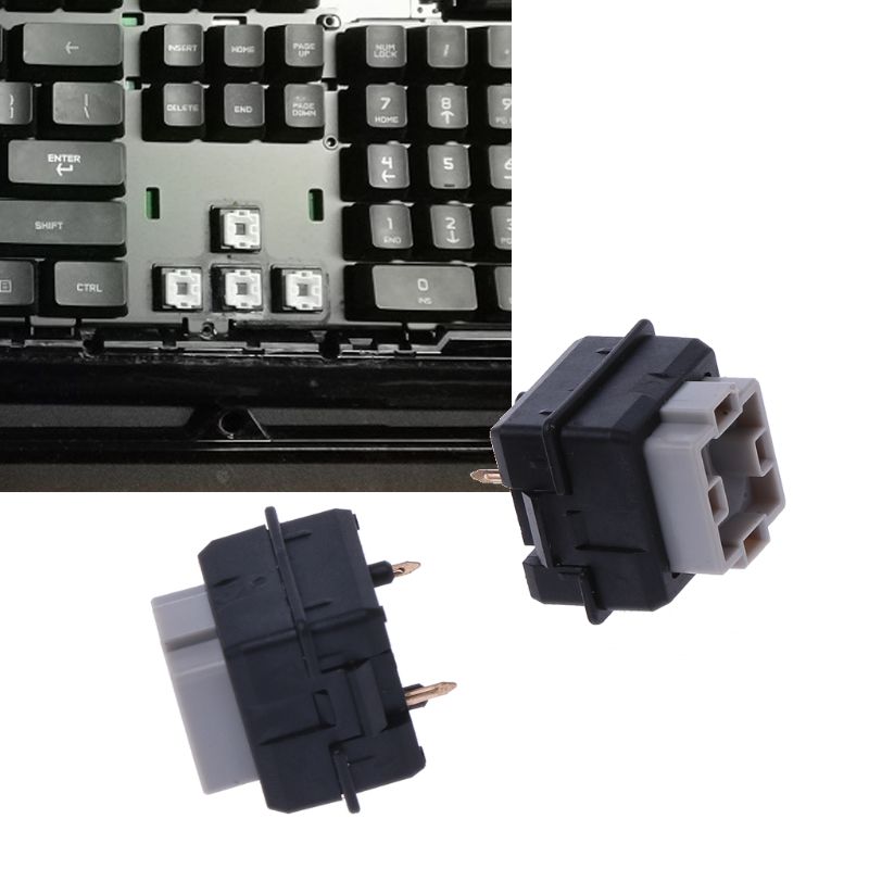 2Pc Romer-G Switch Omron As Voor Logitech G512 G910 G810 K840 G413 Pro Toetsenbord